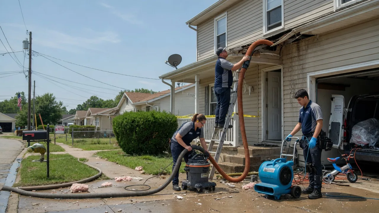 Water Damage Restoration in North Bend, PA near me